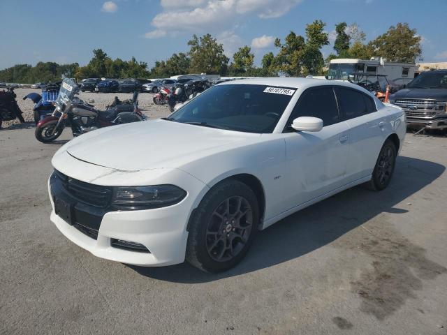 DODGE CHARGER GT 2018 white  flexible fuel 2C3CDXJG0JH207625 photo #1