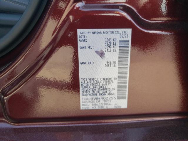 2023 NISSAN ALTIMA SL - 1N4BL4EV6PN402295