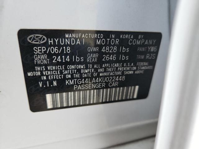 2019 GENESIS G70 PRESTI KMTG44LA4KU022448