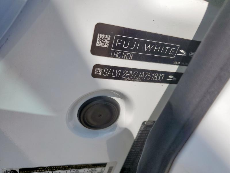 2018 LAND ROVER RANGE ROVE - SALYL2RV7JA751833