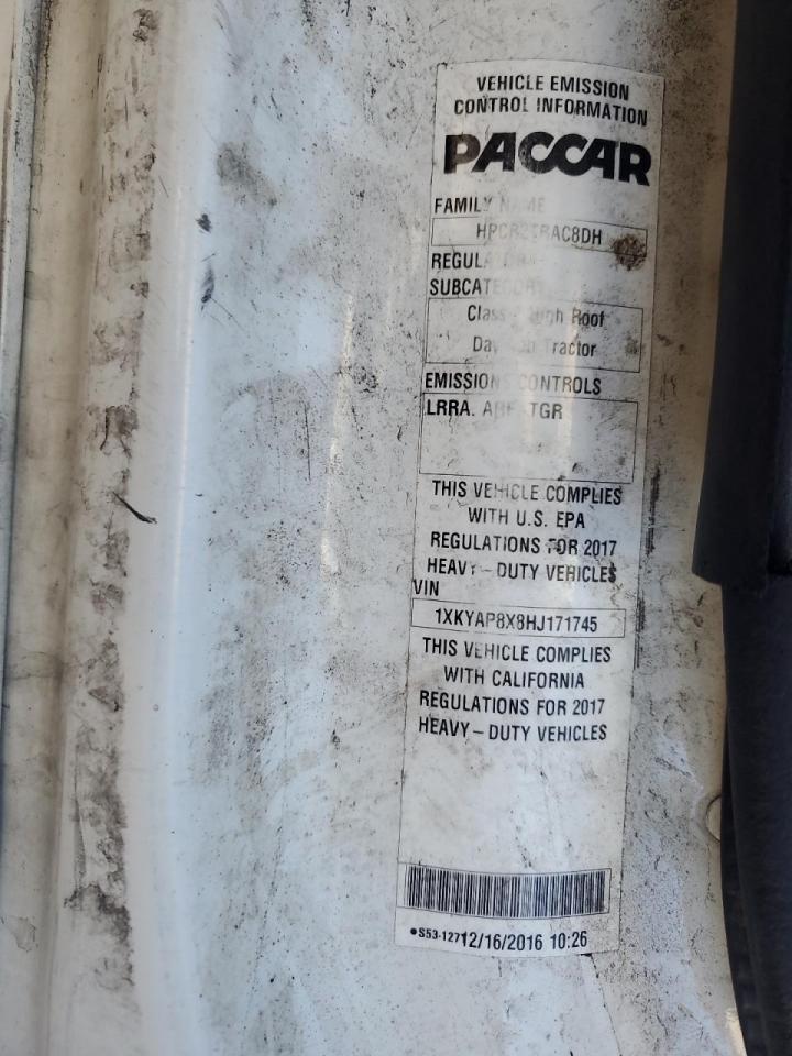 Lot #3265757907 2017 KENWORTH T680