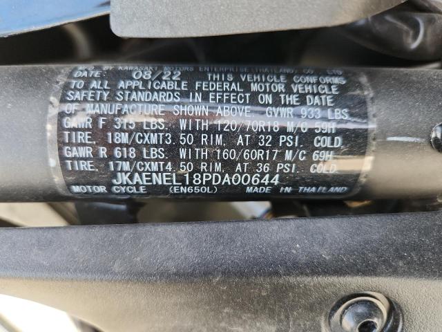 2023 KAWASAKI EN650 L JKAENEL18PDA00644