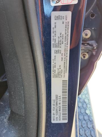 2021 RAM 1500 LARAMIE 1C6SRFJT9MN733822