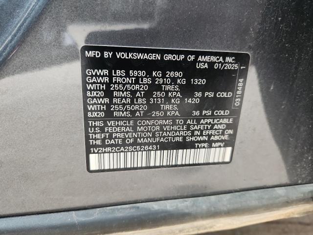 2025 VOLKSWAGEN ATLAS SE - 1V2HR2CA2SC526431