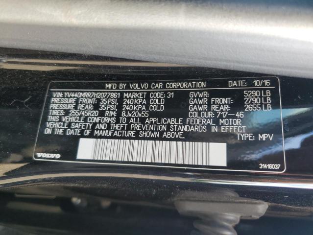 2017 VOLVO XC60 T5 DY YV440MRR7H2077861