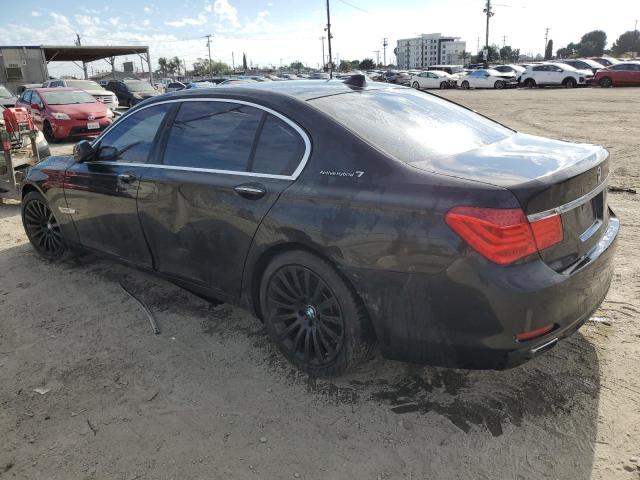 BMW 750 LI 2012 black sedan 4d hybrid engine WBAKX8C59CC198457 photo #3