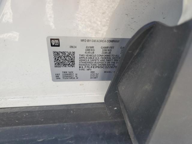 2025 CHEVROLET TRAX LS KL77LFEP6SC122679