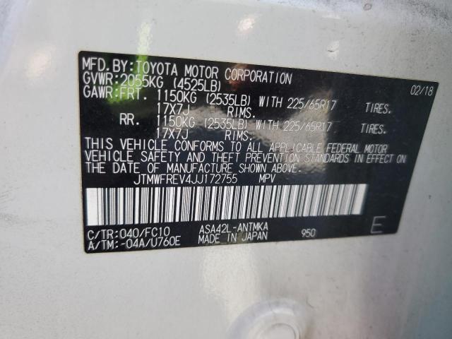 2018 TOYOTA RAV4 ADVEN JTMWFREV4JJ172755