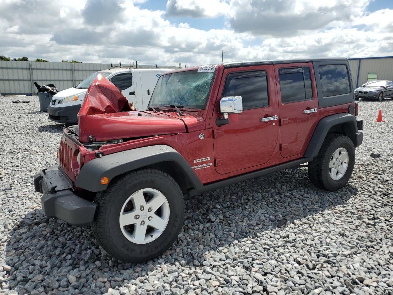 Salvage Jeep Wrangler