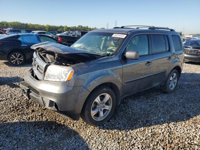 HONDA PILOT EXL 2012 gray  gas 5FNYF4H61CB084532 photo #1