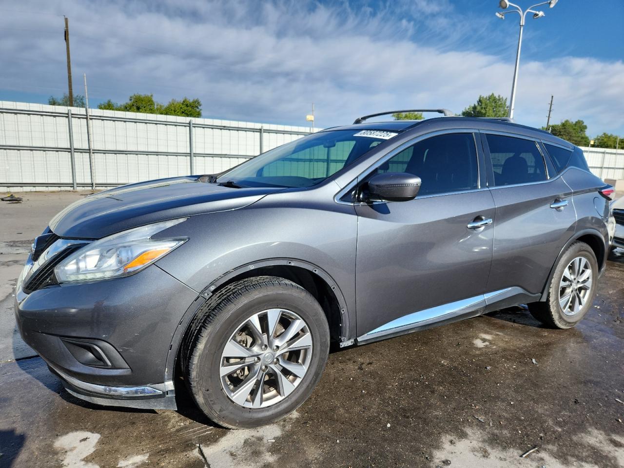 Lot #3242993142 2016 NISS MURANO SV AWD