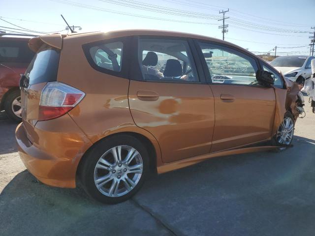 HONDA FIT SPORT 2009 orange  gas JHMGE884X9S075262 photo #4