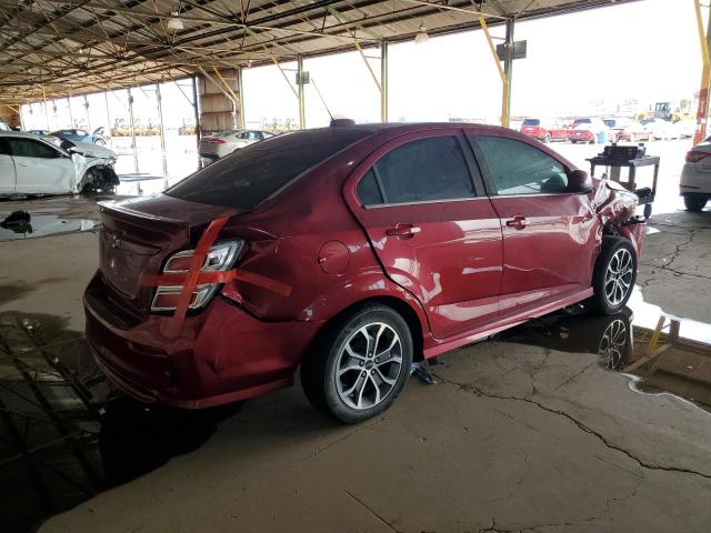 CHEVROLET SONIC LT 2018 maroon  gas 1G1JD5SH6J4134751 photo #4