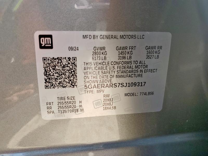 2025 BUICK ENCLAVE PREFERRED 5GAERARS7SJ109317