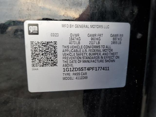 2023 CHEVROLET MALIBU LT - 1G1ZD5ST4PF177411