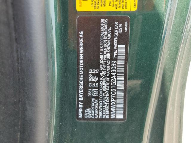 2016 MINI COOPER S WMWXP7C51G2A43089