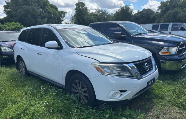 NISSAN PATHFINDER 2014 white 4dr spor gas 5N1AR2MN4EC638359 photo #1