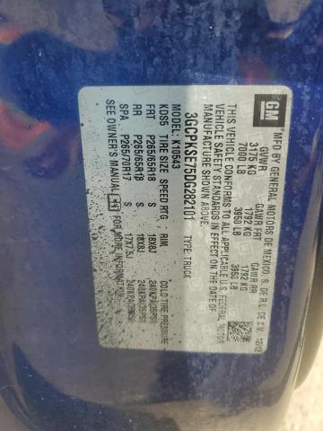 2013 CHEVROLET SILVERADO - 3GCPKSE75DG282101