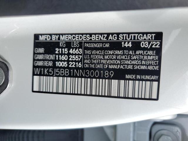 2022 MERCEDES-BENZ CLA AMG 35 #3292520692