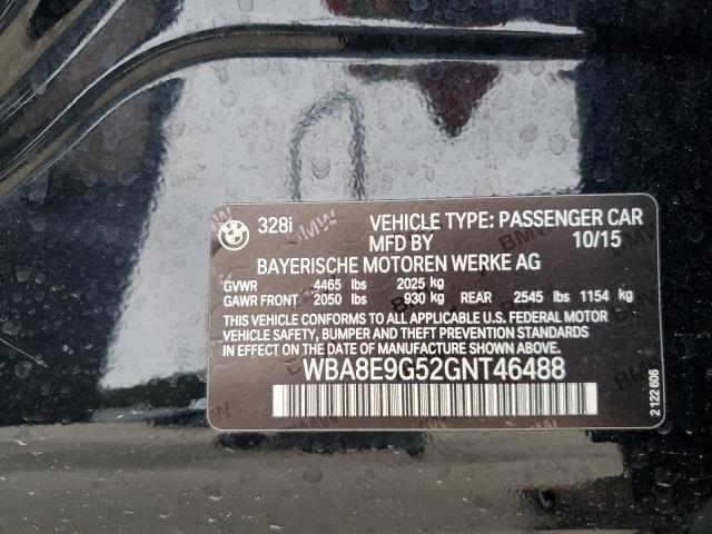 2016 BMW 328 I SULE #3285567359