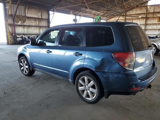 SUBARU FORESTER 2 2009 blue  gas JF2SH61629H748921 photo #3