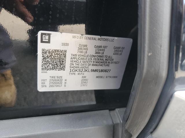 2021 GMC YUKON XL DENALI 1GKS2JKL9MR180827
