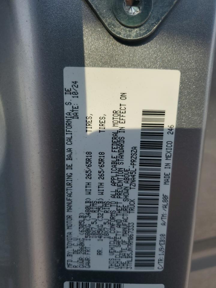 TOYOTA TACOMA DOUBLE CAB