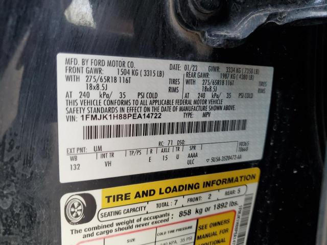 2023 FORD EXPEDITION 1FMJK1H88PEA14722