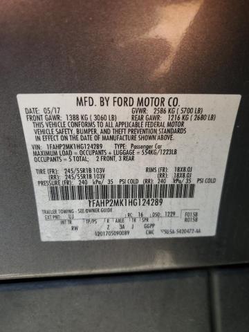 2017 FORD TAURUS POL 1FAHP2MK1HG124289