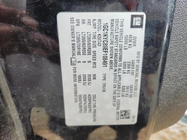 2014 CHEVROLET SILVERADO K2500 HEAVY DUTY LTZ #3274684791