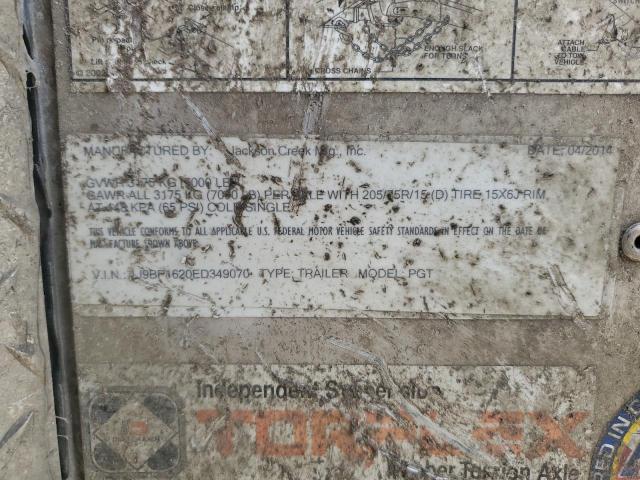 2014 JACK TRAILER #3296900815