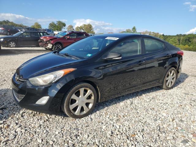 HYUNDAI ELANTRA GL 2012 black sedan 4d gas 5NPDH4AE5CH102493 photo #1