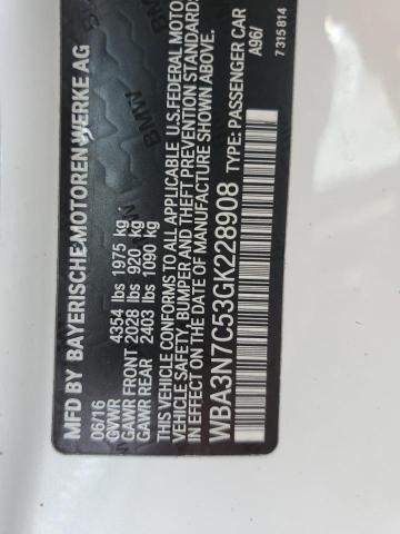 2016 BMW 428 I WBA3N7C53GK228908