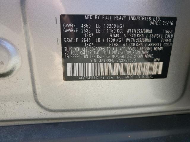 2016 SUBARU OUTBACK 3.6R LIMITED 4S4BSENC7G3284573