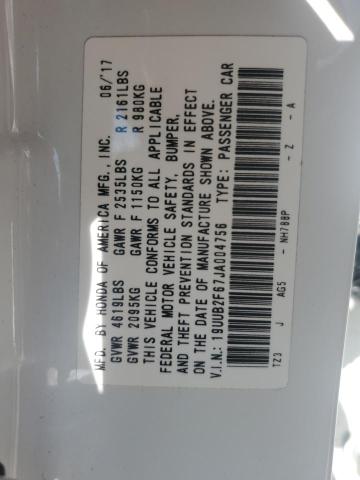 2018 ACURA TLX TECH+A 19UUB2F67JA004756