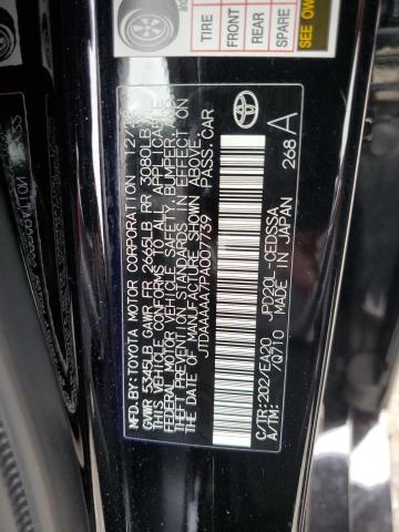 2023 TOYOTA MIRAI XLE JTDAAAAA7PA007739