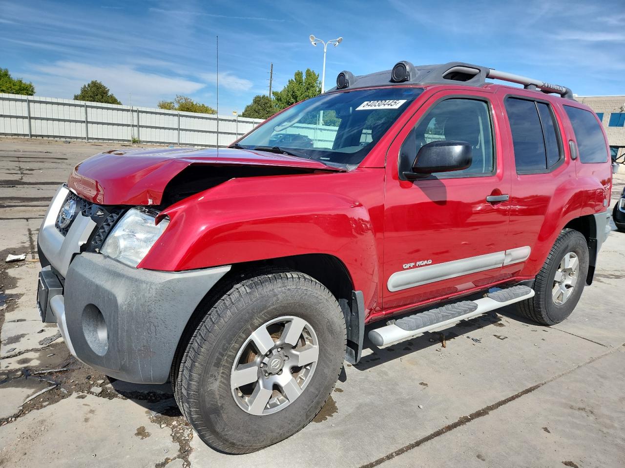 Lot #3286926230 2010 NISSAN XTERRA OFF