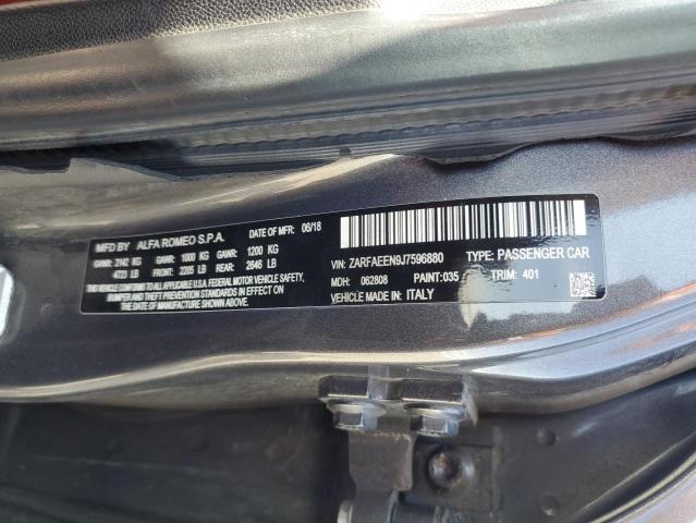 2018 ALFA ROMEO GIULIA TI Q4 - ZARFAEEN9J7596880