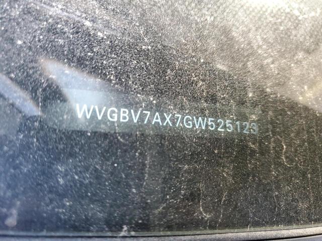 2016 VOLKSWAGEN TIGUAN S WVGBV7AX7GW525123