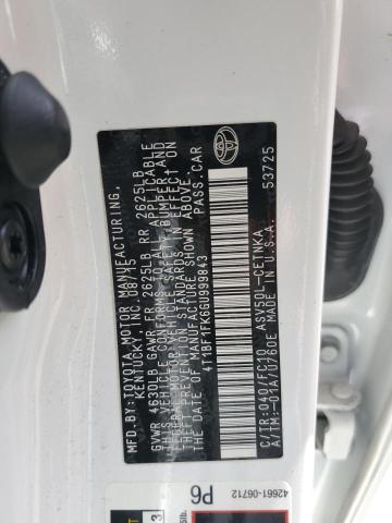 2016 TOYOTA CAMRY LE - 4T1BF1FK6GU999843