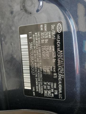 2018 HYUNDAI SANTA FE SPORT 5NMZTDLB8JH093127