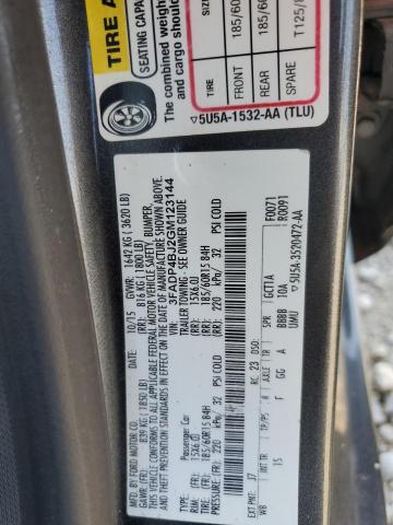 2016 FORD FIESTA SE - 3FADP4BJ2GM123144