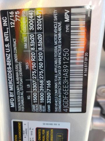 2017 MERCEDES-BENZ GLS 450 4MATIC 4JGDF6EE3HA891250