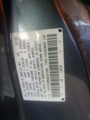 2008 HOND ACCORD EXL #3259784655