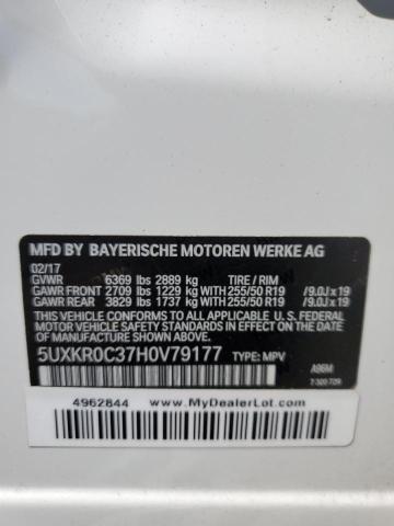 2017 BMW X5 XDRIVE3 5UXKR0C37H0V79177