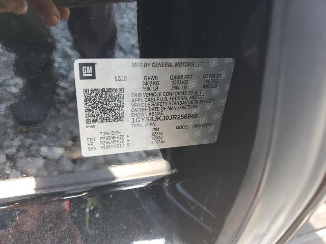2018 CADILLAC ESCALADE E 1GYS4JKJ0JR256848