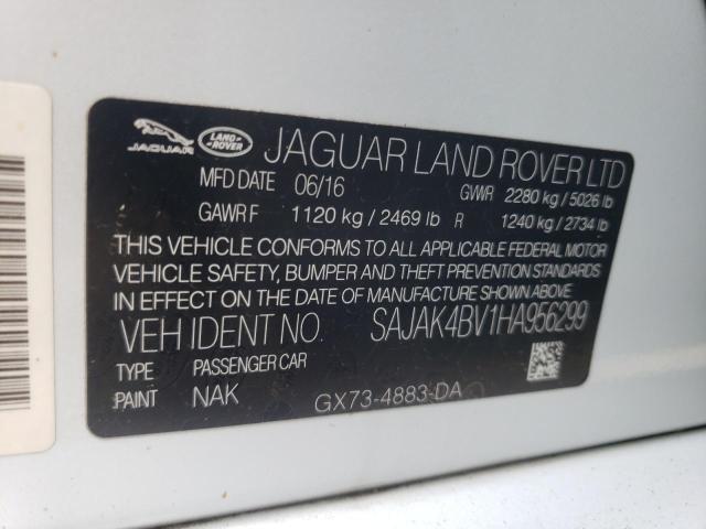 2017 JAGUAR XE PRESTIG SAJAK4BV1HA956299