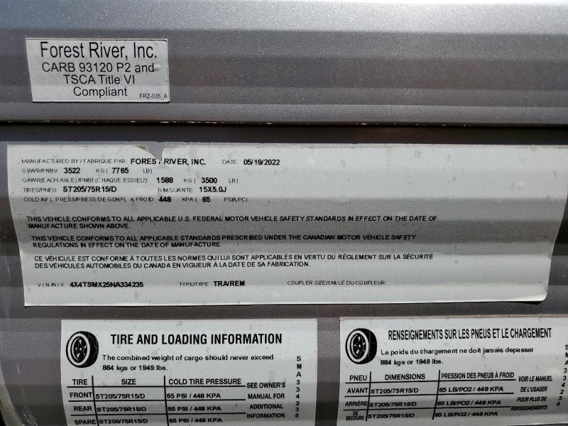 2022 SALEEN 22RBS #3292734597