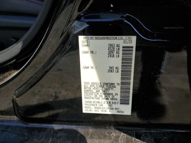 2020 NISSAN ALTIMA SR - 1N4BL4CV8LC218307