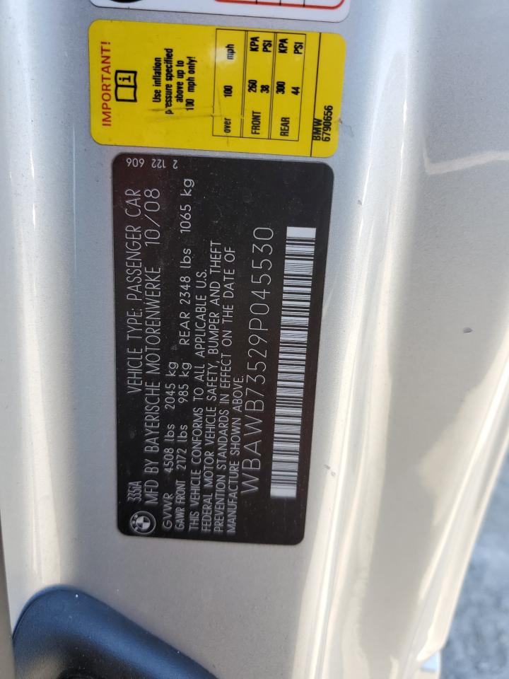 Lot #3270014025 2009 BMW 335 I